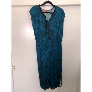 Joe Fresh tassel neck sleeveless dress M